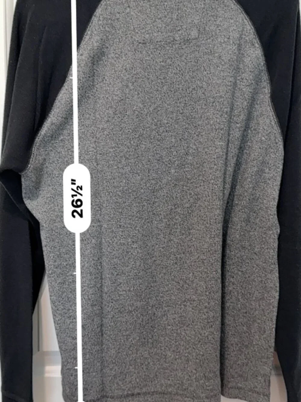 Banana Republic Long sleeve Tee,Black/gray,Excellent condition,Large